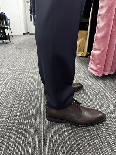 Pants hemming